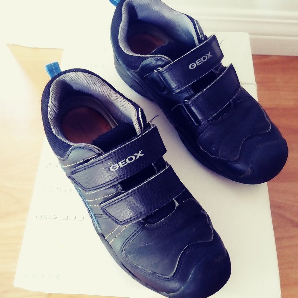 Geox boys snickers size 3 1/2 US/35EU